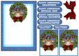 Inset for 5x7 Moose Christmas Card