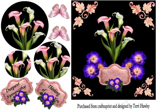 deepest sympathy lilies