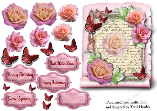 beautyful rose greetings
