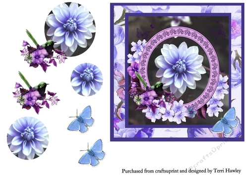a card for many reasons in blue