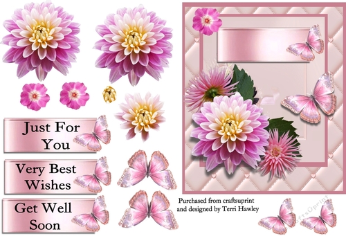Just for you pink dahlia