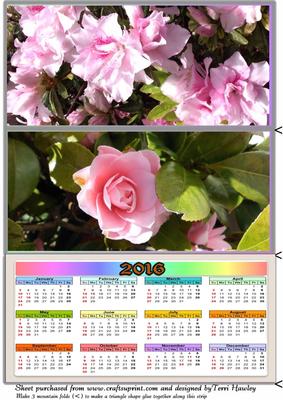 Calender 1 Azalia