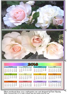 Calender 2 Rose