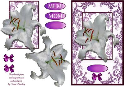 Purple Lily for Mum