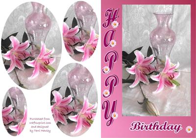 Pink Birthday Flowers for You