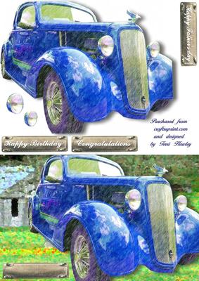 Painted Car