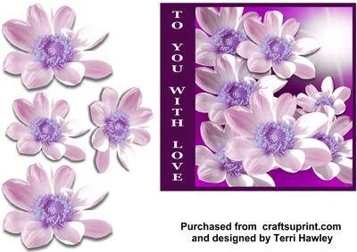 To You Purple Lilies