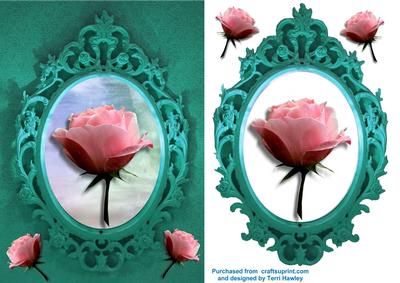Framed Rose