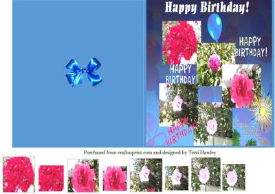 All in One Birthday Blue