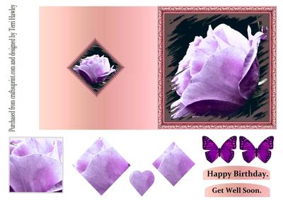 Get Well and Birthday Pink New