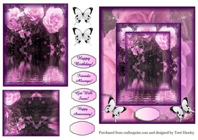 Many Reasons Purple Pyramid
