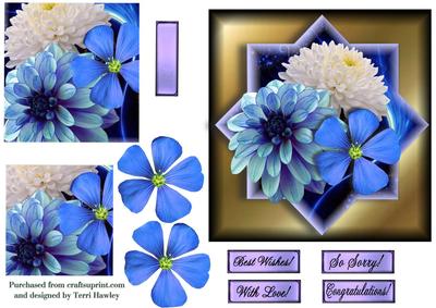 Say It with Blue Flowers
