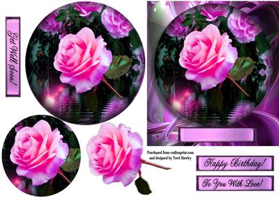 To You with Love Rose Purple