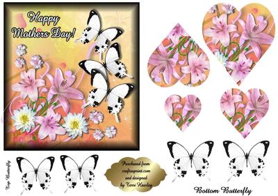 Mothers Day Spring Time Hearts