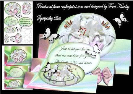 Sympathy Lilies