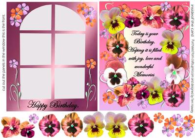 Birthday Pansy