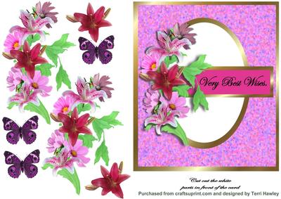 Best Wishes Lilies