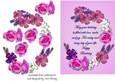 Birthday Flowers Lilac