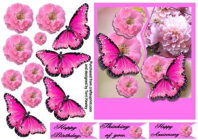 Pink Butterflies