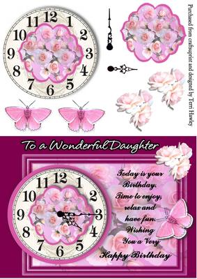 Birthday for a Wonderful Daughter