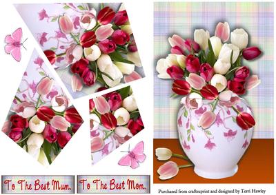 Pink Tulips for Mum
