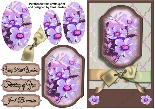 thinking of you purple