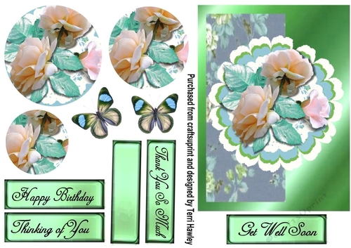 turquoise mixed greetings