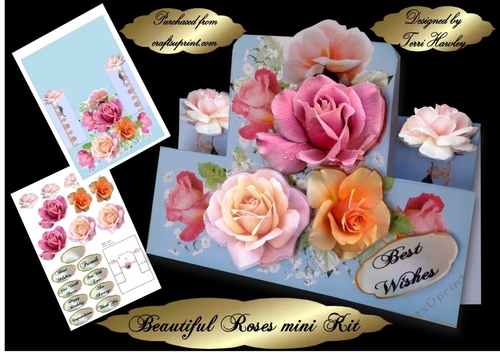 beautiful roses mini kit