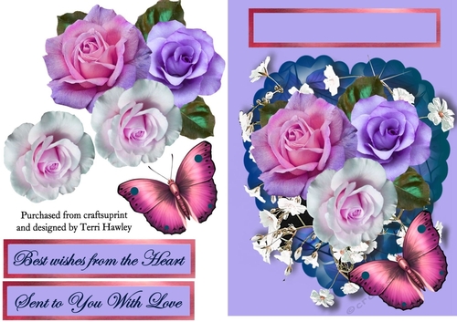 wishes from the heart purple