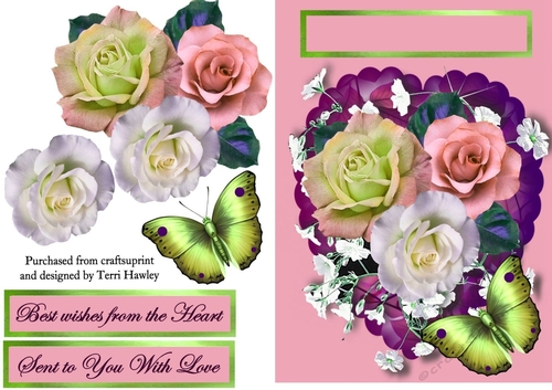 wishes from the heart pink