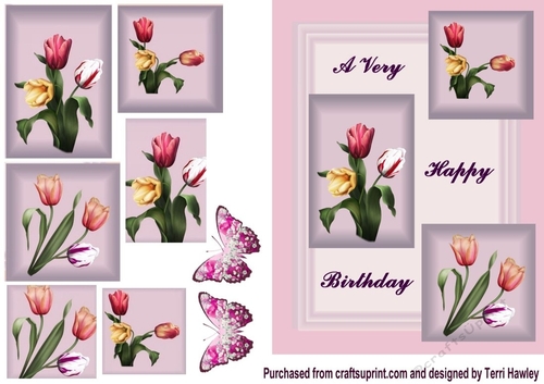 a very happy birthday Tulips