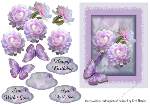 pretty in lilac