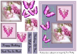 butterfly pink