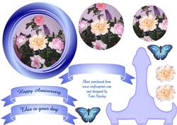 Plate Blue 2