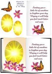 Get Well Book Card