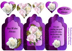 3 Arches Purple Best Wishes