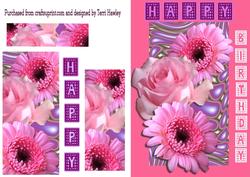 Birthday Gerber Pink