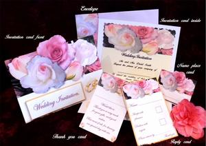 Rose Wedding Stationary