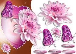 Pink Dahlia Love
