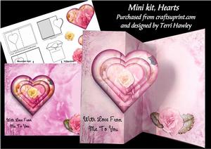 Mini Kit Heart Rose