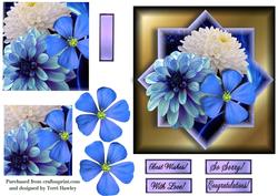 Say It with Blue Flowers