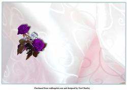 Purple Rose Insert