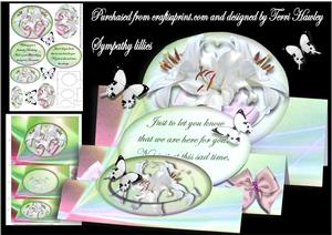 Sympathy Lilies