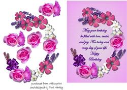 Birthday Flowers Lilac