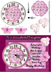 Birthday for a Wonderful Daughter