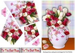 Pink Tulips for Mum