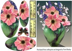 Pink Flowers for Mum