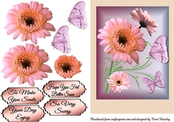 orange gerbera