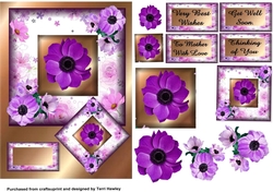 anemones love and greetings