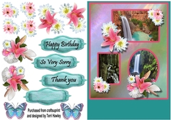 waterfall greetings